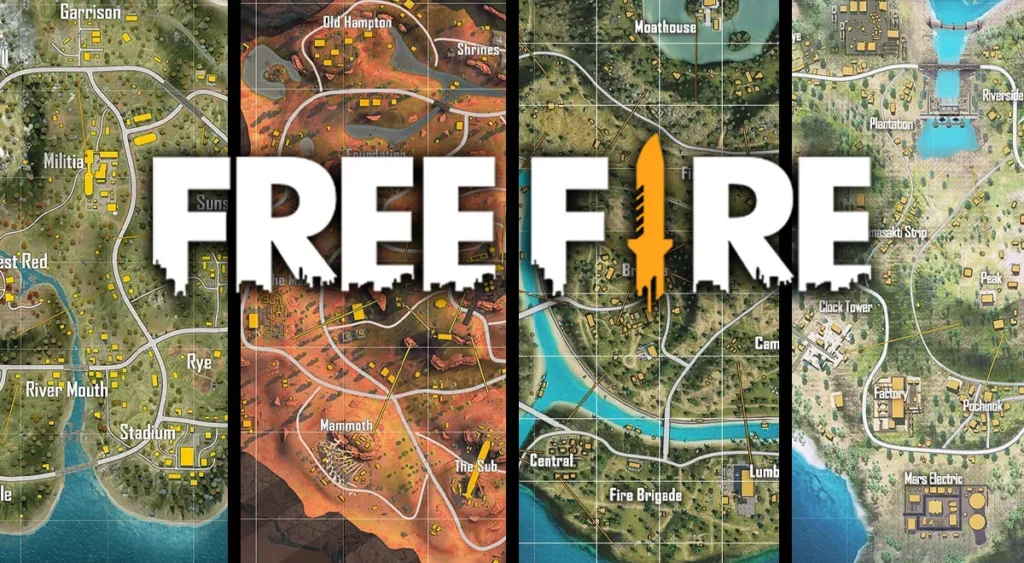 Guía Completa de Mapas en Free Fire: Conoce los Mejores Lugares para Aterrizar en 2025