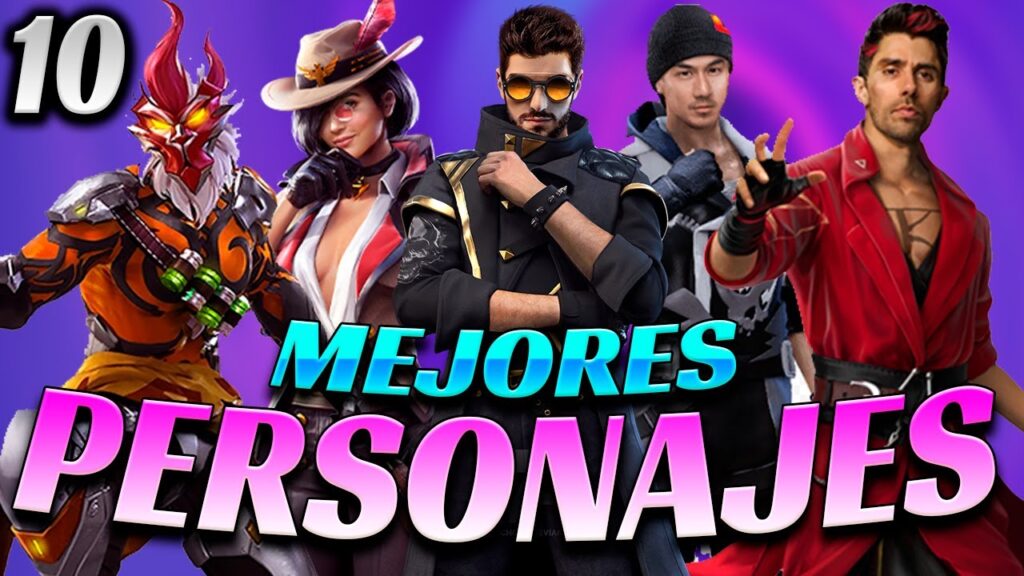 Los mejores personajes de Free Fire para subir de rango rápido (2025)