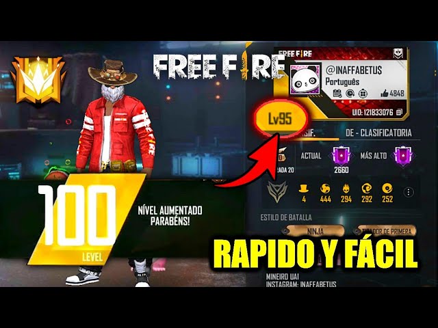 Secretos para Subir de Nivel Rápidamente en Free Fire en 2025